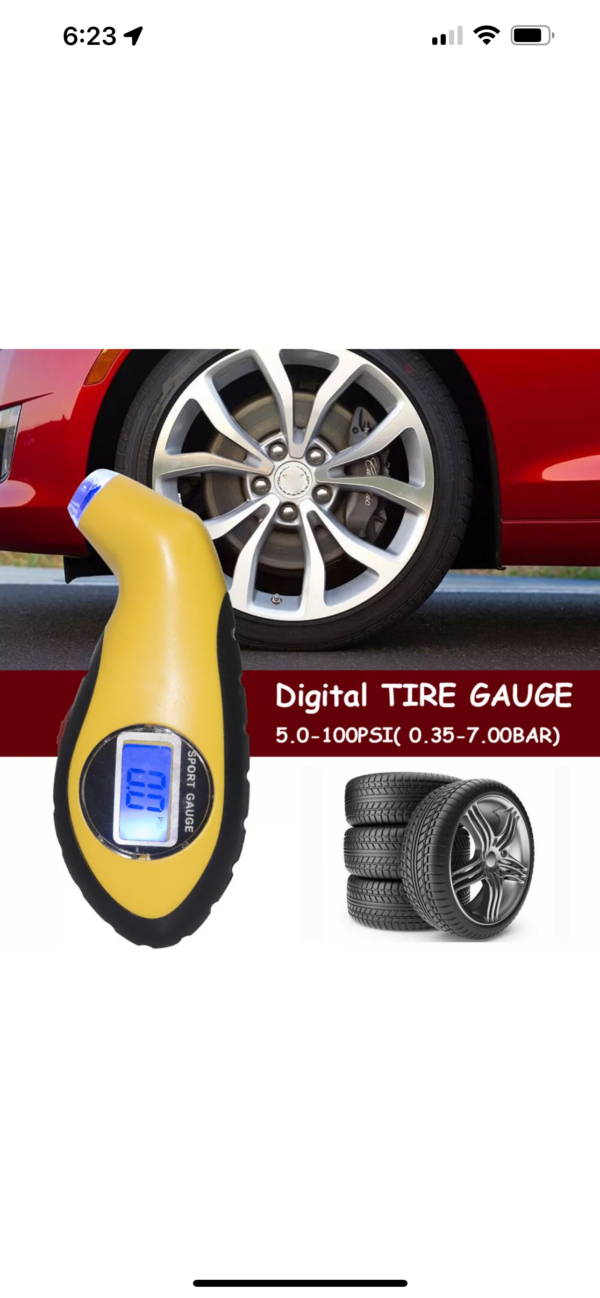 LCD Digital Tire Pressure Gauge - Image 12