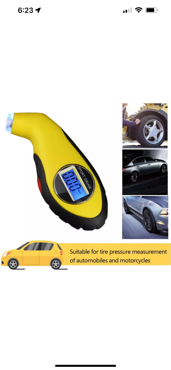 LCD Digital Tire Pressure Gauge - Image 7