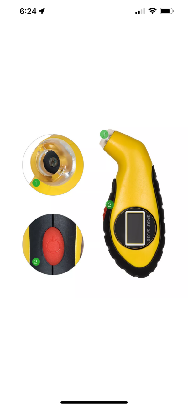 LCD Digital Tire Pressure Gauge - Image 2