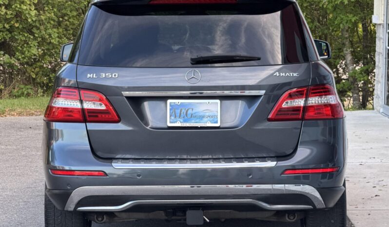 
								2012 Mercedes-Benz ML350 4MATIC full									